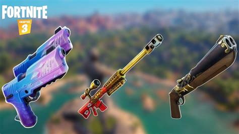 Every exotic weapon in Fortnite Chapter 3 Season 1 and where to find them