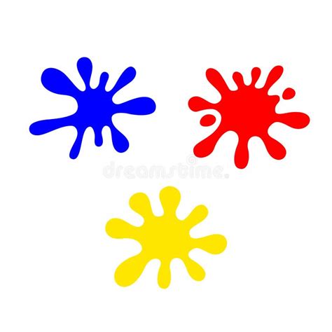 The Three Primary Colors Of Handprints Stock Vector - Illustration of handmade, childhood: 37107100