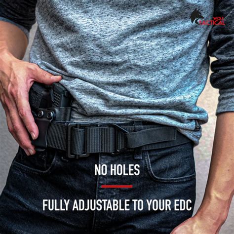 3% Tactical | Wolf Tactical's 'Heavy Duty' EDC Belts are crafted with 2-ply rugged, rip ...