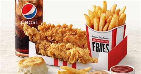 KFC Offers New $5.49 Tenders & Fries Combo