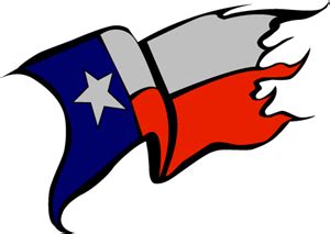 Waving Retro Texas Flag Logo PNG Vector (EPS) Free Download