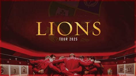 British Lions Tour 2025 Fixtures: Dates, Locations, and Excitement Await!