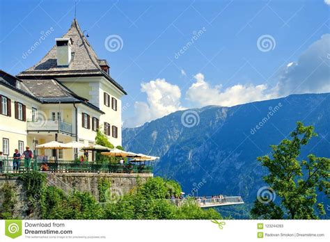 Skywalk of Hallstatt. World Heritage View in Hallstatt, Austria Editorial Stock Photo - Image of ...