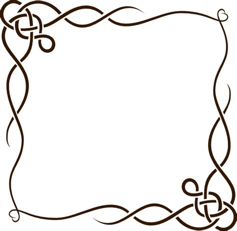 Leafless Vine Frame Clip Art at Clker.com - vector clip art online ...