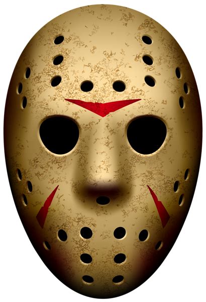 Jason Mask Friday the 13th PNG Clip Art Image | Gallery Yopriceville - High-Quality Images and ...