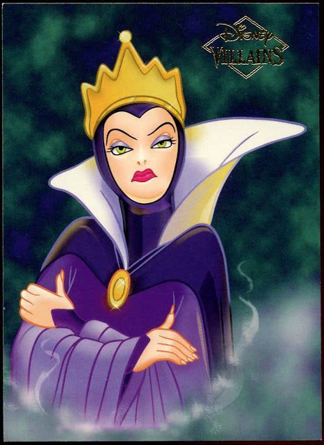 1997 Disney Villains Trading Cards | Disney villians, Disney evil queen, Cartoon charecters