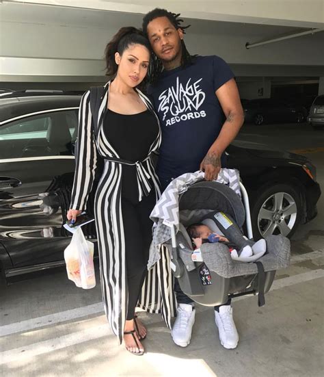 Fredo Santana Girlfriend Baby Mama Cute Family, Baby Family, Family Goals, Beautiful Family ...