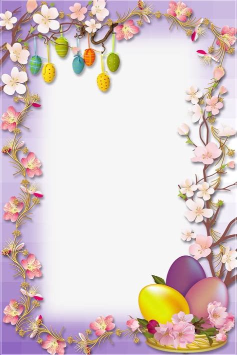 Free Printable Easter Borders - Printable Templates by Nora