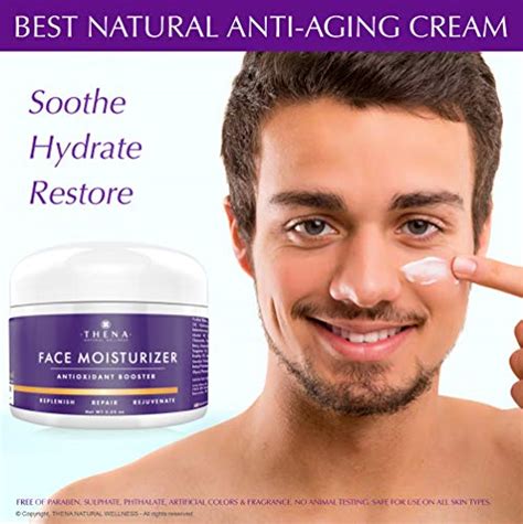 Anti Aging Face Moisturizer Cream For Dry Sensitive Skin, Organic ...