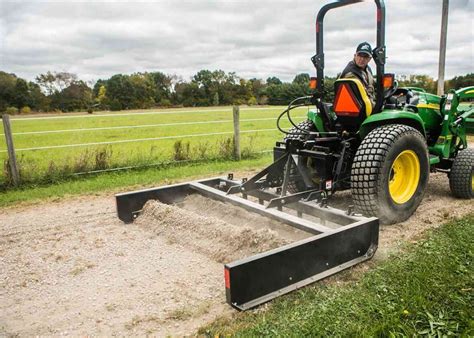 Land Plane Grader, Driveway Grader, Tractor Grader by ABI Attachments