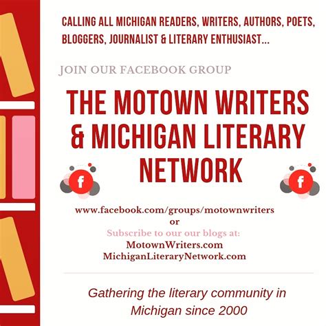 Motown Writers Network . . . Michigan Literary Network | Bringing ...