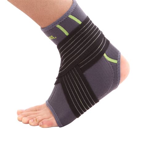 SENTEQ Gel Ankle Brace with Strap - Medical Grade & FDA Approved