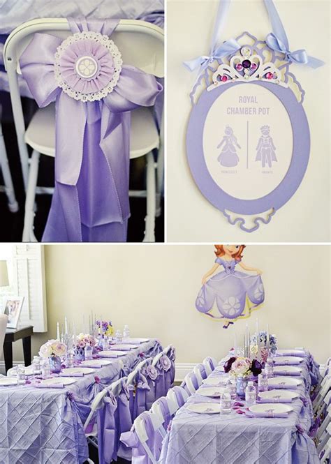 Royal Purple Sofia the First Birthday Party // Hostess with the Mostess®