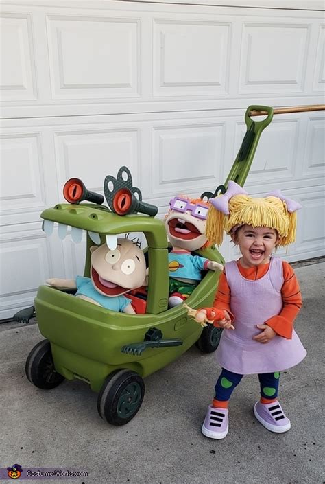 Rugrats Angelica & Reptar Costume