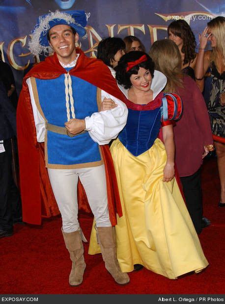 Prince Charming and Snow White - World Premiere of Walt Disney Pictures' "Enchanted" - Arrival ...