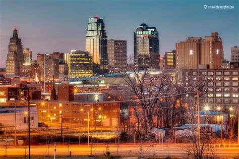 Kansas City MO Skyline | Kansas City MO skyline at dusk in D… | Flickr