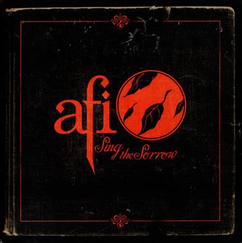 AFI Sing The Sorrow - Red vinyl US 2-LP vinyl record set (Double LP Album) (497144)