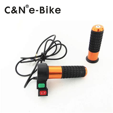 Electric Bike Throttle with three level button for adjust speed for ...