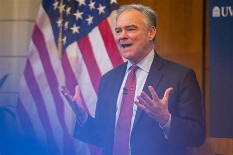 Sen. Tim Kaine Discusses War Powers Legislation With UVA Students | Frank Batten School of ...