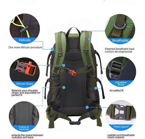 Large Capacity Hunting Backpack Waterproof Survival Mountain Backpack ...