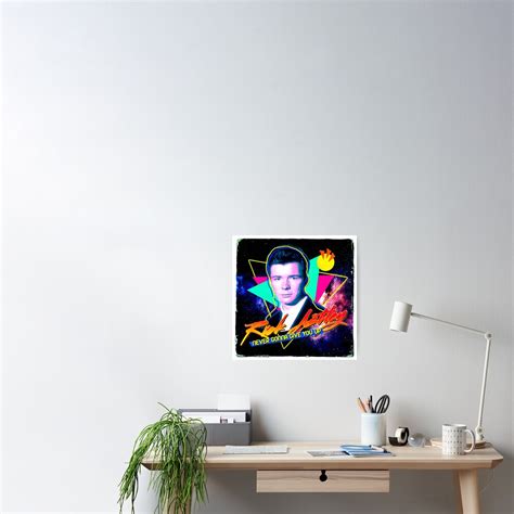 "Rick Astley" Poster by stephenbammbo | Redbubble