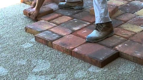 Installing Pavers on a Driveway - YouTube