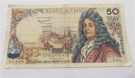 1 billet de banque de 50 frs | eBay