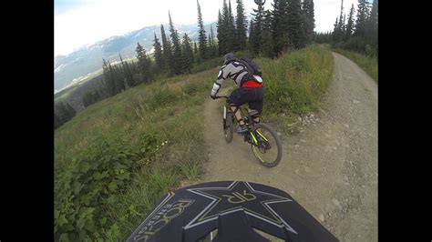 Kicking Horse Downhill Mountain Biking 2015 - Vid#4 - YouTube