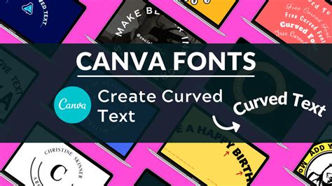 How to Create Curved Text in Canva - Blogging Guide