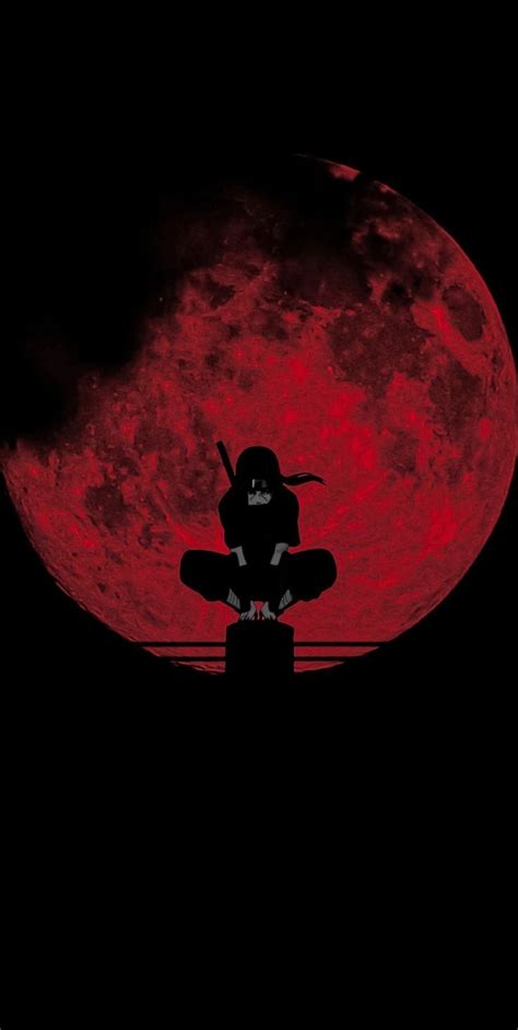 Itachi On Pole Wallpaper