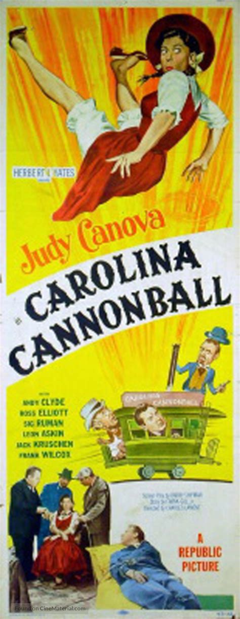 Carolina Cannonball (1955) movie poster