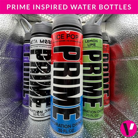 PRIME 750ml Aluminium Water Drinks Bottle Logan Paul KSI - Etsy UK