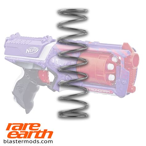 Upgrade your Nerf Strongarm or Disruptor with this 9kg spring mod — Rare Earth Blaster Mod Shop