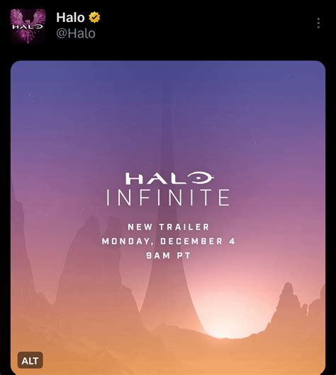 New Halo Infinite Trailer coming Monday December 4th : r/halo