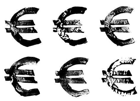 6 Grunge Stamp Euro Symbol (PNG Transparent) | OnlyGFX.com