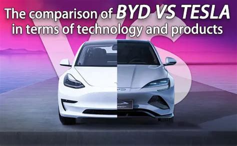 The comparison of byd vs tesla in terms of technology and products-Tycorun Batteries