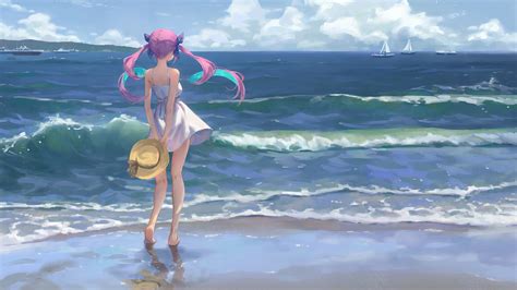 Beach Anime 4k Wallpapers - Wallpaper Cave