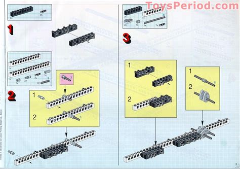 LEGO 8480 Space Shuttle Instructions and Parts List