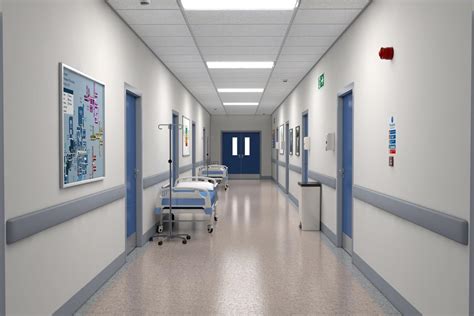 Hospital Hall - 3D Model by FormD