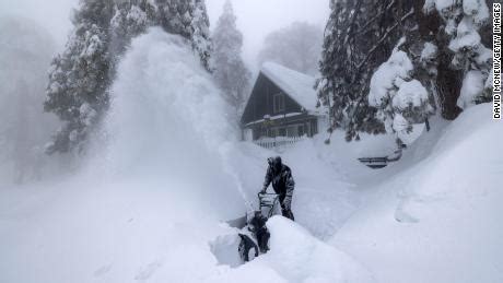 California's snowfall so far this winter rivals the state's record ...