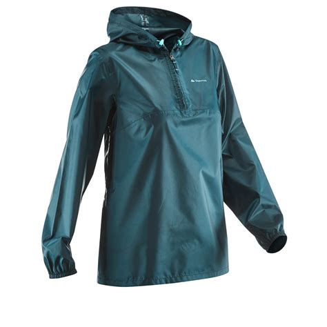 Women's Country Walking Waterproof Jacket Raincut