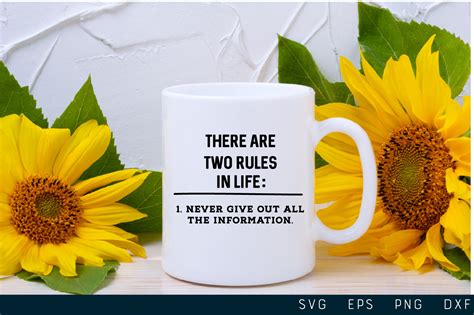 Funny Saying, There Are Two Rules in Life Graphic by Md Shahjahan · Creative Fabrica