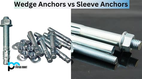 Wedge Anchor vs Sleeve Anchor - What's the Difference