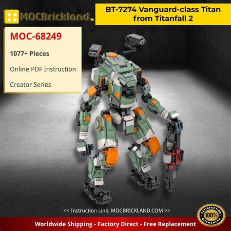 BT-7274 Vanguard-class Titan from Titanfall 2 Creator MOC-68249 by KMX ...