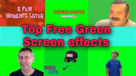 TOP COPYRIGHT FREE GREEN SCREEN TEMPLATES CLIPS IN 2020 FOR VIDEOS ...