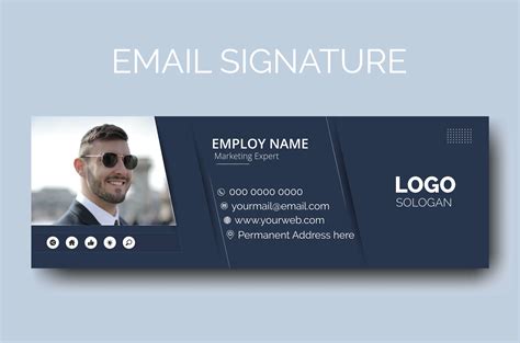 Professional Email Signature Design Graphic by Creative Canvas ...