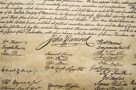 The Most Valuable Signature on the Declaration of Independence | Reader ...