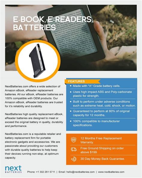 Barnes & Noble Nook Tablet Battery | eReader Battery – NextBatteries.com