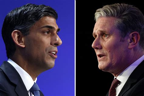 Rishi Sunak and Keir Starmer go head-to-head in their first TV debate ...