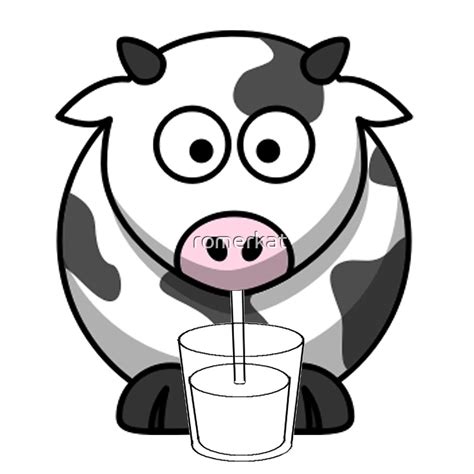 "Cow Drinking Milk" Art Prints by romerkat | Redbubble